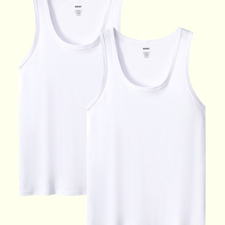 A Pack of 2 Sedge Singlet - ss25a