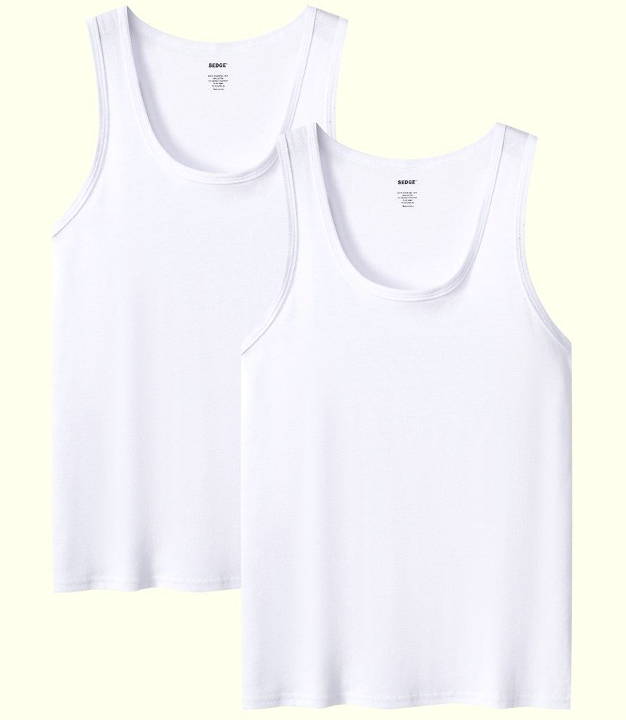 A Pack of 2 Sedge Singlet - ss25a