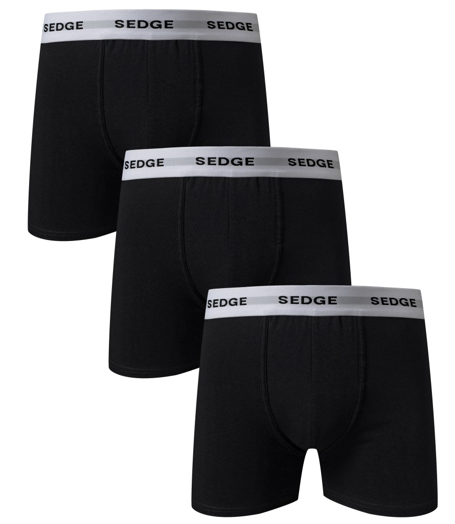A Pack of 3 Sedge Boxer Briefs – sb26b